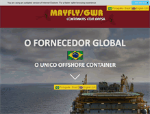 Tablet Screenshot of mayflygwr.com